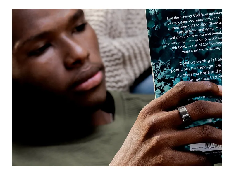 Ultrahuman, Ring Air, Space Silver, Size 11, Smart Ring
