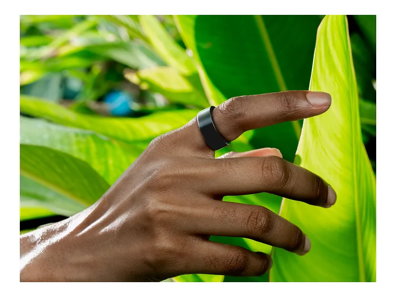 Ultrahuman, Ring Air, Matte Grey, Size 6, Smart Ring