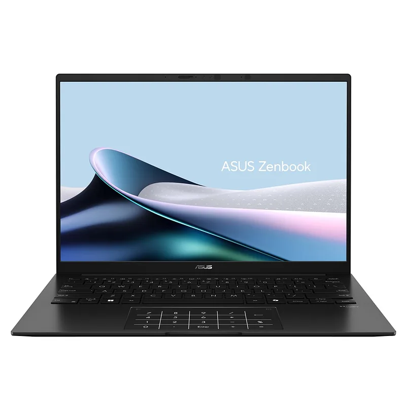 ASUS ZenBook 14 UM3406GA-QD013W Ryzen AI 5 430 14.0" WUXGA 60Hz 300 nits AG 16GB LPDDR5X 512GB SSD Radeon Graphics WLAN + Bluetooth 720p webcam 75Wh battery Windows 11 Aluminium Jade Black