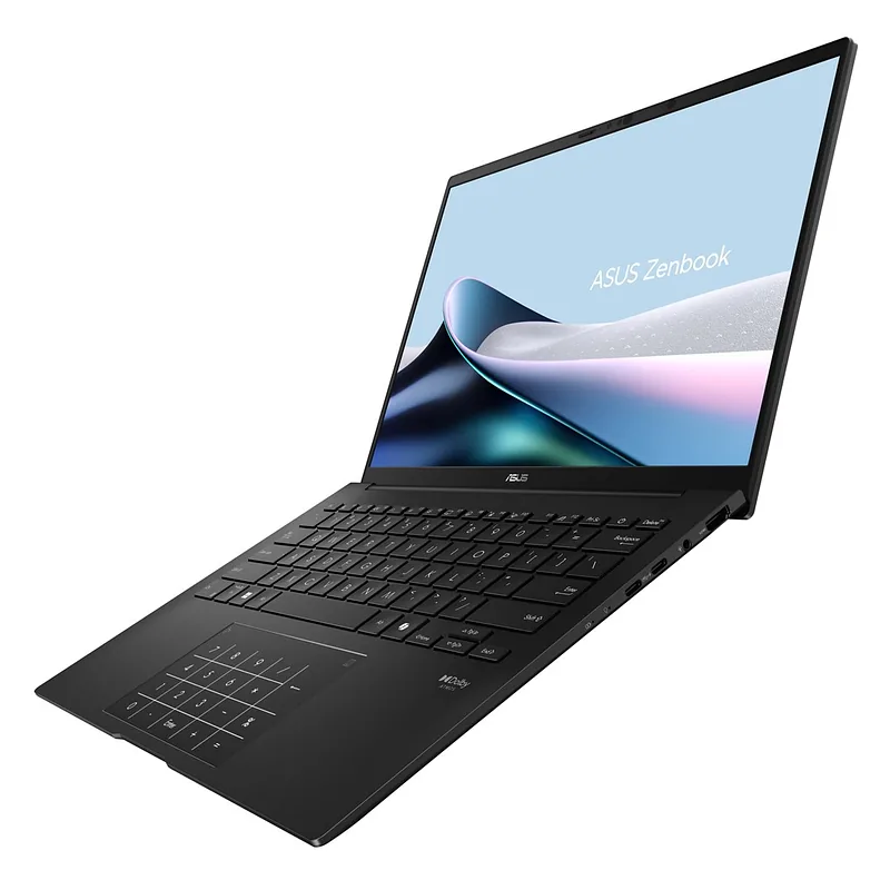ASUS ZenBook 14 UM3406GA-QD013W Ryzen AI 5 430 14.0″ WUXGA 60Hz 300 nits AG 16GB LPDDR5X 512GB SSD Radeon Graphics WLAN + Bluetooth 720p webcam 75Wh battery Windows 11 Aluminium Jade Black