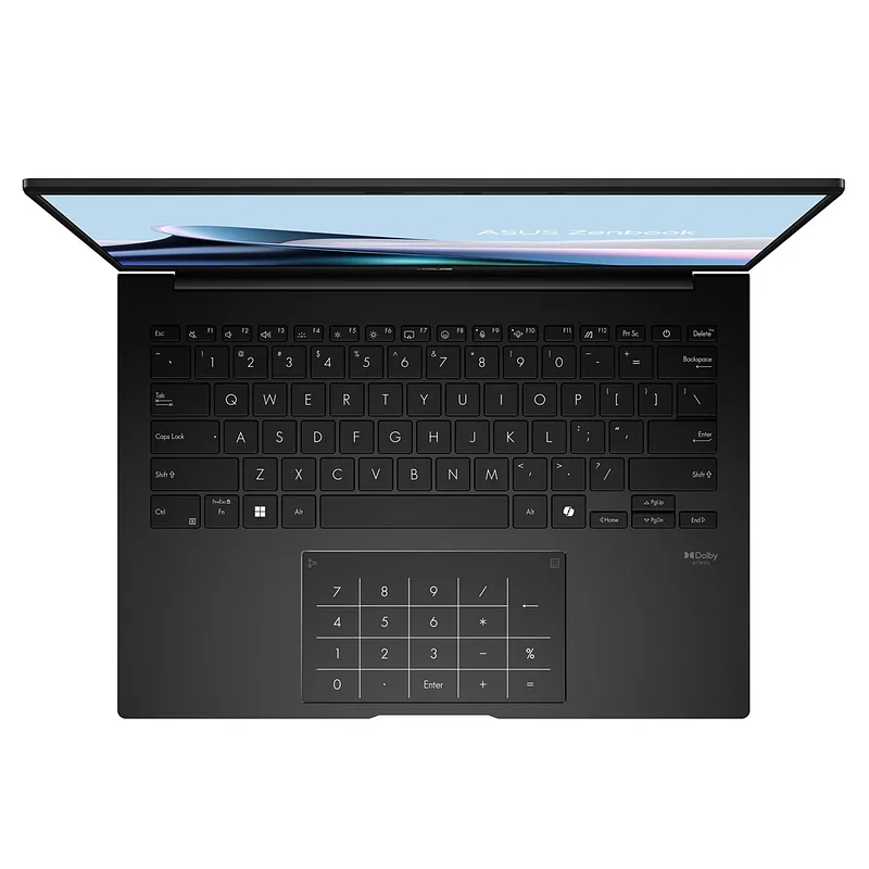 ASUS ZenBook 14 UM3406GA-QD013W Ryzen AI 5 430 14.0″ WUXGA 60Hz 300 nits AG 16GB LPDDR5X 512GB SSD Radeon Graphics WLAN + Bluetooth 720p webcam 75Wh battery Windows 11 Aluminium Jade Black