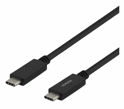 Deltaco Cable USB-C 2.0 3m black