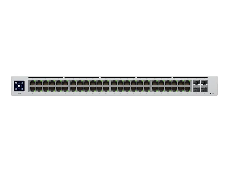 Ubiquiti, USW-48, Switch – 48 ports, Desktop, Managed, Power supply type AC 120/230 V (50/60 Hz)