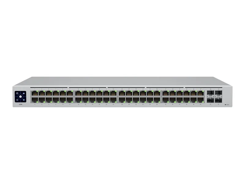 Ubiquiti, USW-48, Switch – 48 ports, Desktop, Managed, Power supply type AC 120/230 V (50/60 Hz)