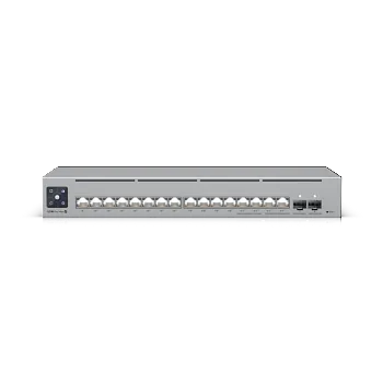 UBIQUITI 16-PORT, LAYER 3 ETHERLIGHTING? SWITCH WITH 2.5 GBE, POE++ OUTPUT, AND VERSATILE MOUNTING OPTIONS