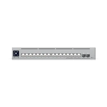 UBIQUITI 16-PORT, LAYER 3 ETHERLIGHTING? SWITCH WITH 2.5 GBE, POE++ OUTPUT, AND VERSATILE MOUNTING OPTIONS