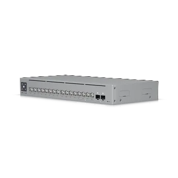 UBIQUITI 16-PORT, LAYER 3 ETHERLIGHTING? SWITCH WITH 2.5 GBE, POE++ OUTPUT, AND VERSATILE MOUNTING OPTIONS