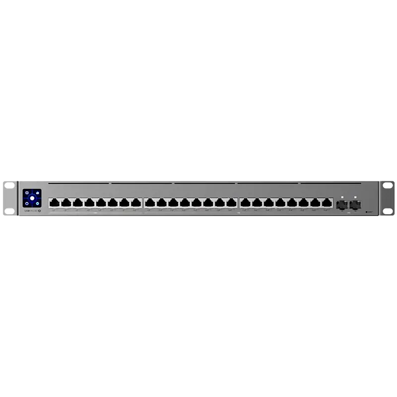 Ubiquiti Layer 3 Etherlighting USW-Pro-XG-24-PoE-EU (16) 10 GbE, (8) 2.5 GbE, and (2) 25G SFP28 ports