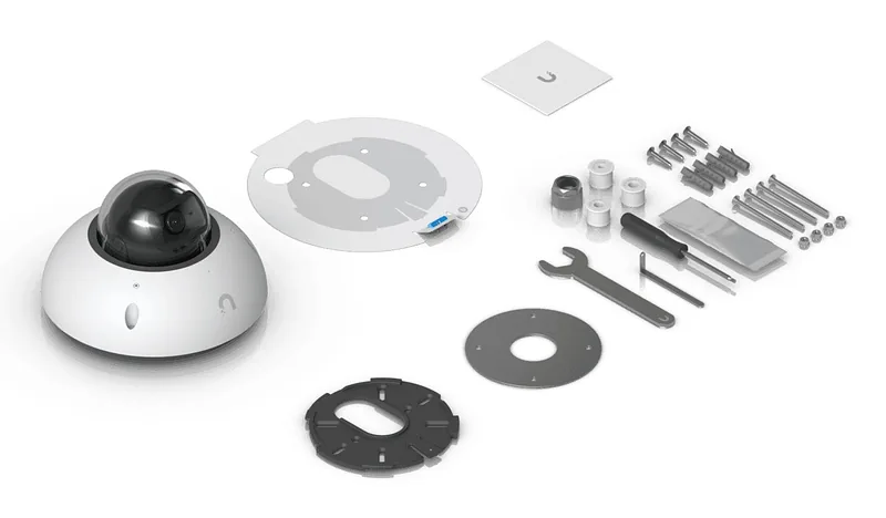 Ubiquiti G6 Dome IP security camera Indoor & outdoor 3840 x 2160 pixels Ceiling/wall