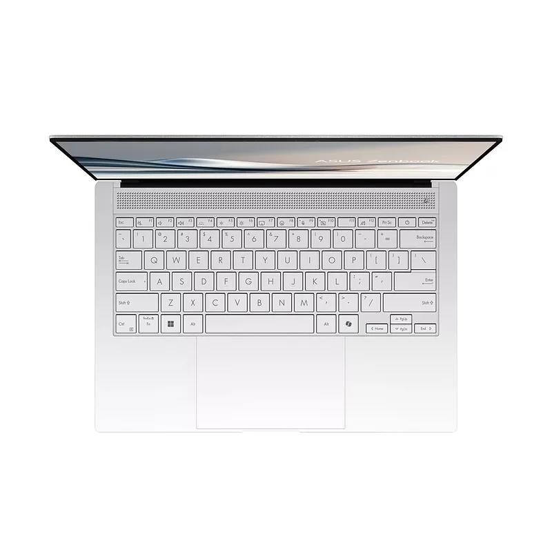 ASUS ZenBook S 14 UX5406SA-QJ502W Ultra 7 256V 14.0″ WUXGA OLED 60Hz 400 nits AG 16GB LPDDR5X 512GB SSD Intel Arc Graphics FHD camera 72Wh battery Windows 11 Scandinavian White