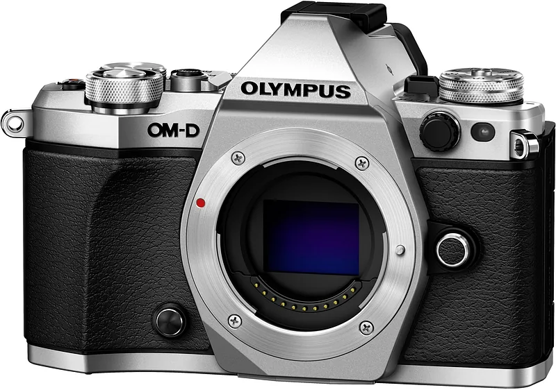 Olympus OM-D E-M5 Mark II  kere, hõbedane