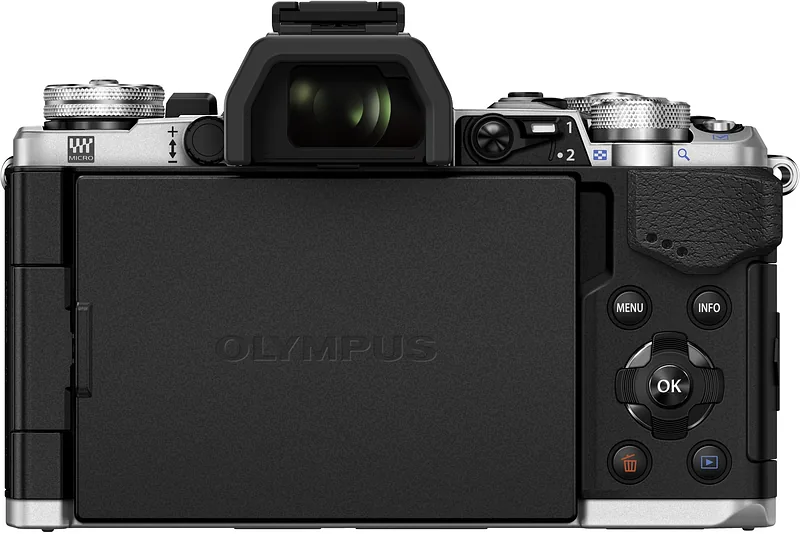Olympus OM-D E-M5 Mark II  kere, hõbedane