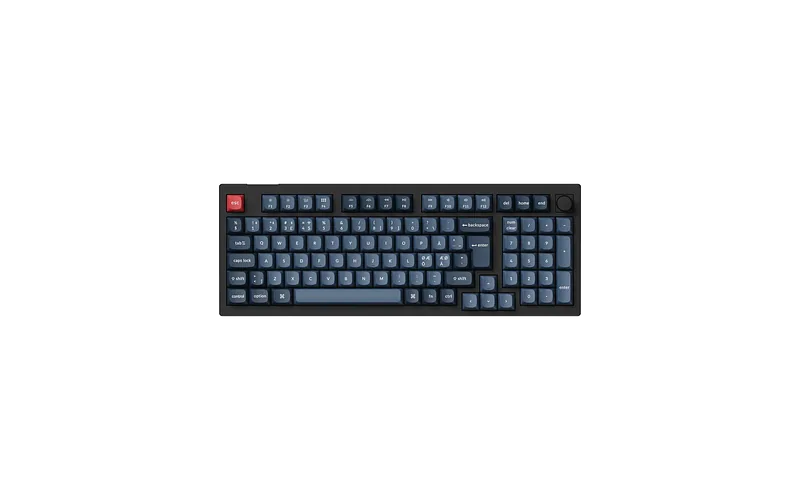 Keychron V5 Max QMK/VIA Täismontaažiga Nupp 96% -mekaaniline klaviatuur, Jupiter Brown lülitid