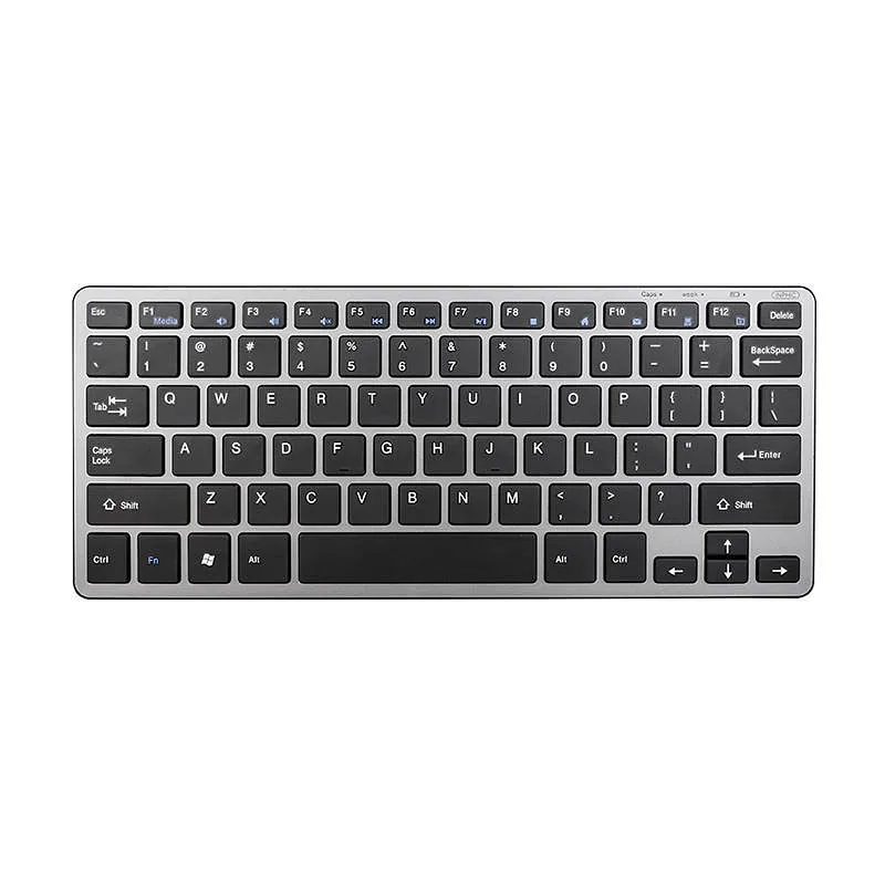 Inphic V780B Bluetooth wireless Keyboard Silver