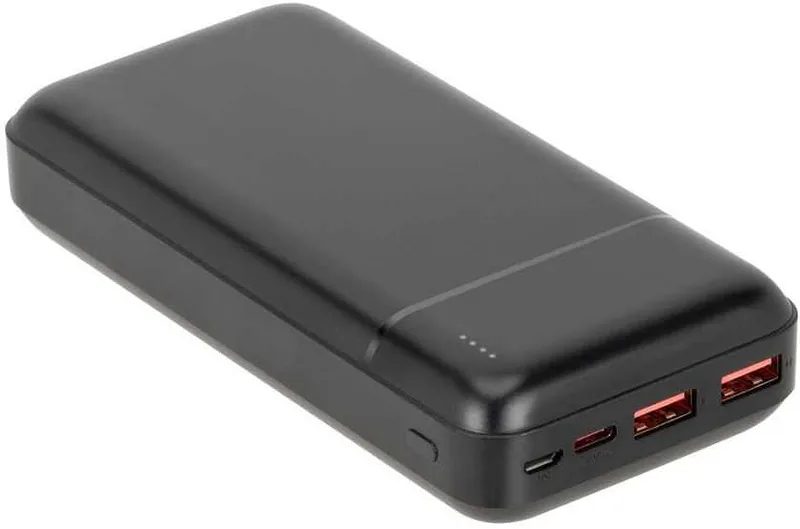 Rivacase VA2102 (20000 mAh) Black, QC/PD 22.5W