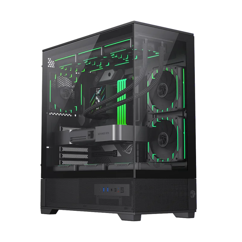 Gamemax Case, VISTA 2 AB, ATX