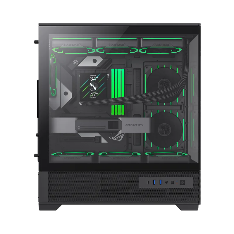 Gamemax Case, VISTA 2 AB, ATX