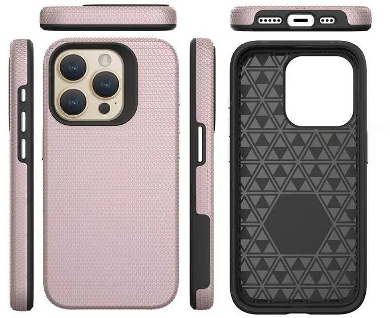 Vmax "Triangle Case iPhone 16 Pro Max" Rose Gold