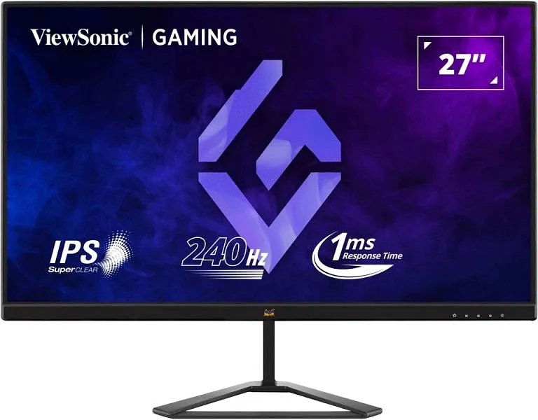 Viewsonic VX Series VX2779A-HD-PRO PC lamekuvar 68,6 cm (27″) 1920 x 1080 pikslit Full HD LED Must