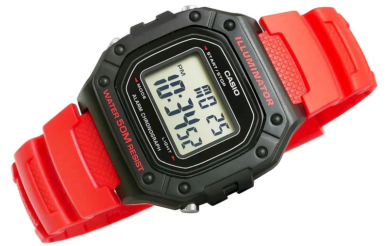 CASIO W-218H-4BVDF Men’s Watch / black