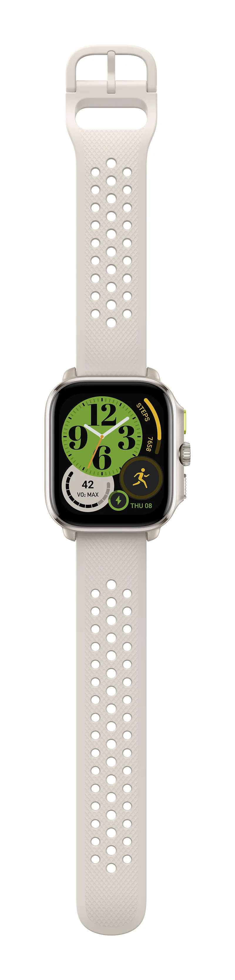 Amazfit Cheetah 4,45 cm (1.75″) AMOLED Digitaalne 390 x 450 pikslit Puutetundlik ekraan Valge GPS (satelliit)
