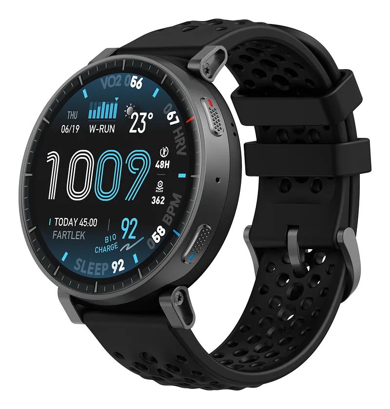 Amazfit Active Max 3,81 cm (1.5″) AMOLED Digitaalne 480 x 480 pikslit Puutetundlik ekraan Must