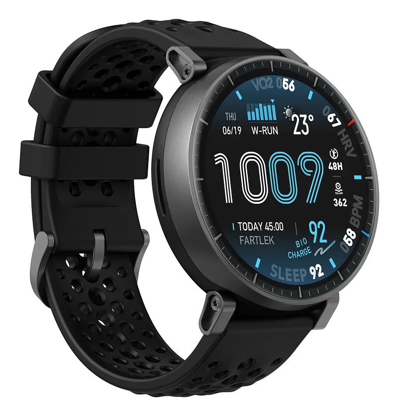 Amazfit Active Max 3,81 cm (1.5″) AMOLED Digitaalne 480 x 480 pikslit Puutetundlik ekraan Must
