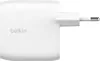 Belkin 60W, 2x USB-C PD PPS 30W, biała