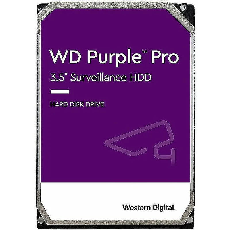 HDD, WESTERN DIGITAL, Purple, 18TB, 512 MB, 7200 rpm, 3,5", WD181PURP