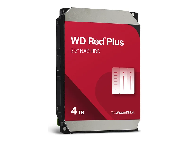 WD Red Plus 4TB SATA 6Gb/s 3.5inch HDD