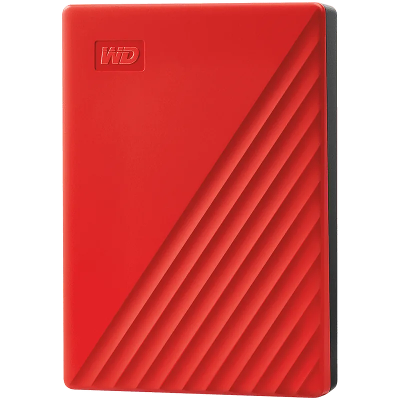 HDD External WD My Passport (4TB, USB 3.2) Red