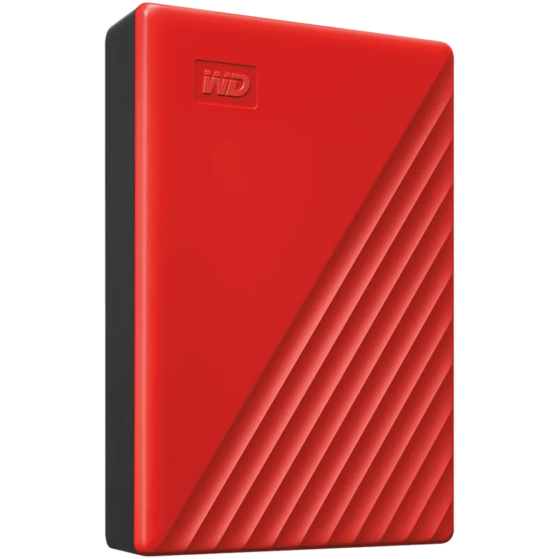 HDD External WD My Passport (4TB, USB 3.2) Red
