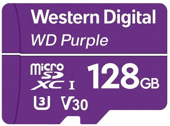 Western Digital Micro SDXC 128GB Class 10 U3 V30 UHS-I WDD128G1P0C