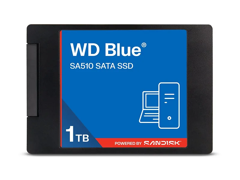 WD Blue SA510 SATA SSD 2.5inch/7mm 1TB