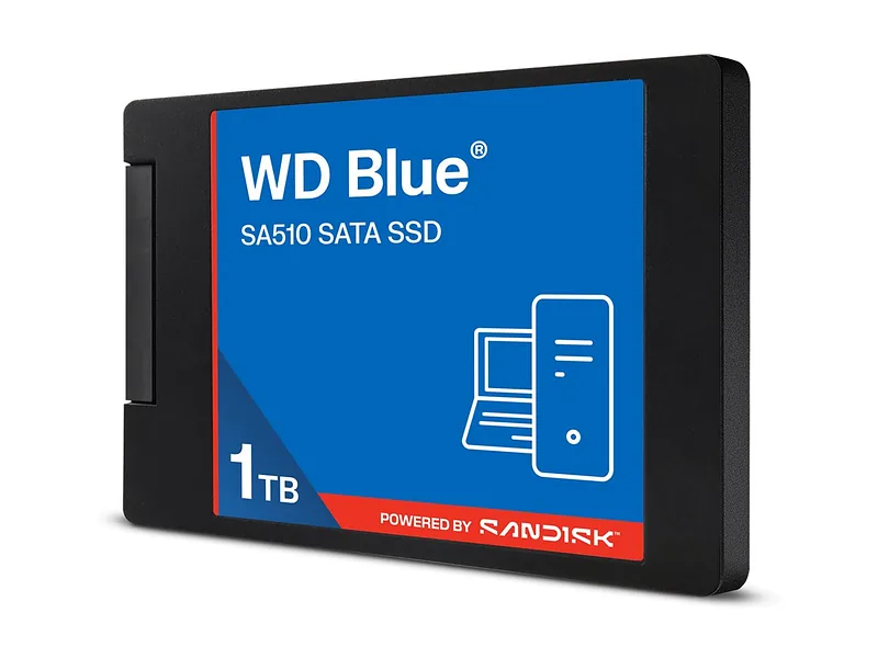 WD Blue SA510 SATA SSD 2.5inch/7mm 1TB
