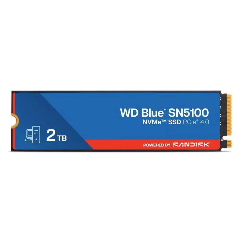 Western Digital Blue SN5100 Internal (WDS200T5B0E-00CPE0) (WDS200T5B0E00CPE0) SSD 2TB M 2 Western Digital2 Western Digital 2