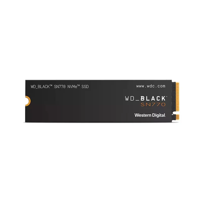 SSD, SANDISK, Read speed 4000 MB/s, Write speed 2000 MB/s, NVMe Yes, PCI Express 4.0, M.2, 250 GB, Western Digital Black SN770 250GB (WDS250G3X0E), Black SN770, WDS250G3X0E