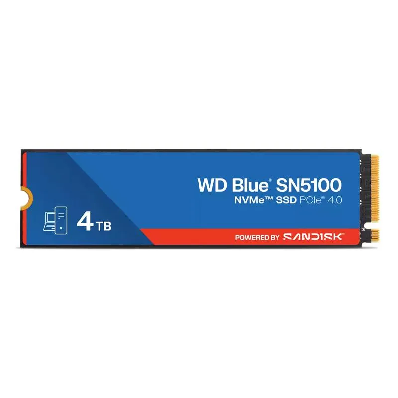 Western Digital Blue SN5100 Internal (WDS400T5B0E-00CPE0) (WDS400T5B0E00CPE0) SSD 4TB M 2 Western Digital2 Western Digital 2