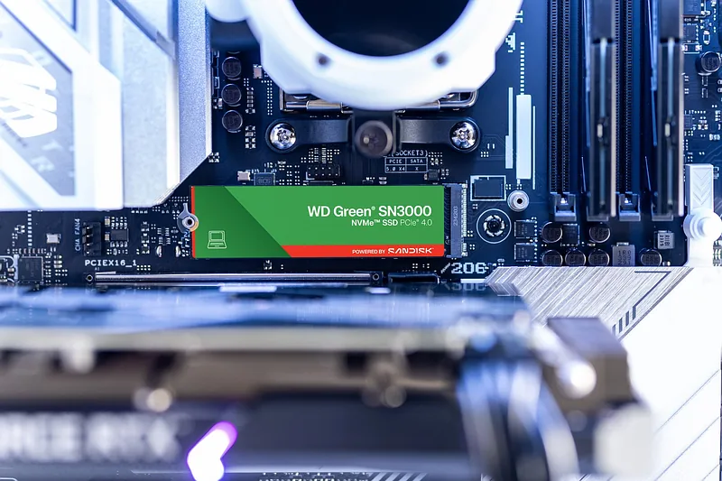 Western Digital Green WD ™ SN3000 NVMe™ SSD POWERED BY SANDISK 500 GB