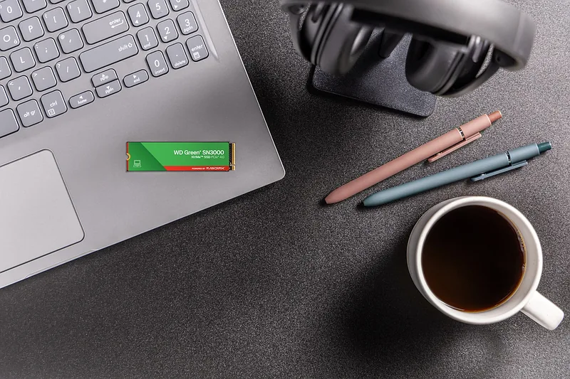 Western Digital Green WD ™ SN3000 NVMe™ SSD POWERED BY SANDISK 500 GB