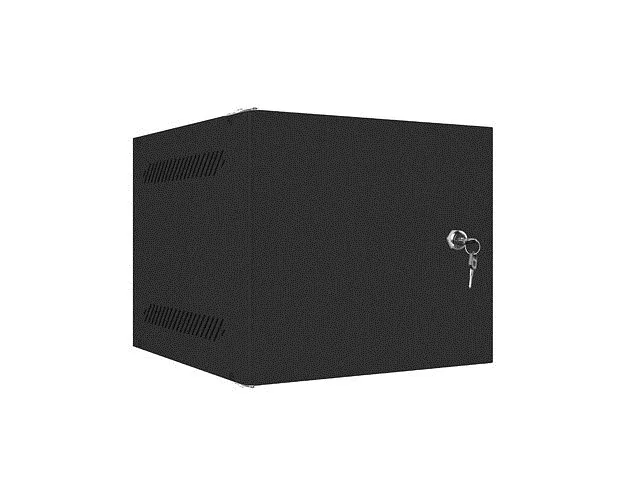 LANBERG 10″ WALL-MOUNTED RACK CABINET 4U (280X310, BLACK)