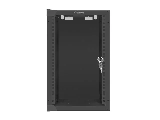 Lanberg wall-mount cabinet 10″ 9U (280×310, black)