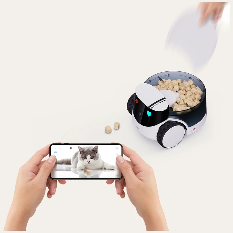 Food accessory for the ENABOT for Intelligent Companion Robot PetPal
