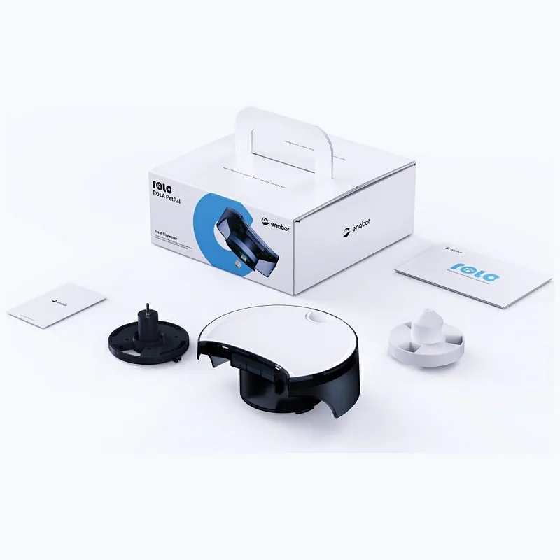 Food accessory for the ENABOT for Intelligent Companion Robot PetPal