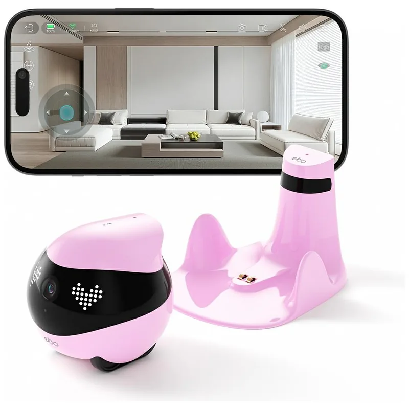 Intelligent companion robot ENABOT EBO Air2 pink