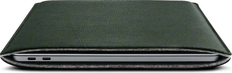 Woolnut nahast ümbris 13″ MacBook Pro & Air, roheline