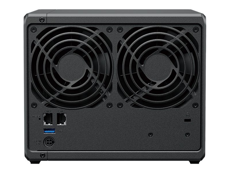 Synology, Tower NAS, DS423, up to 4 HDD/SSD, Realtek, RTD1619B, Processor frequency 1.7 GHz, 2 GB, DDR4