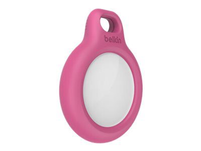 Belkin, Secure Holder with Key Ring for AirTag, Pink