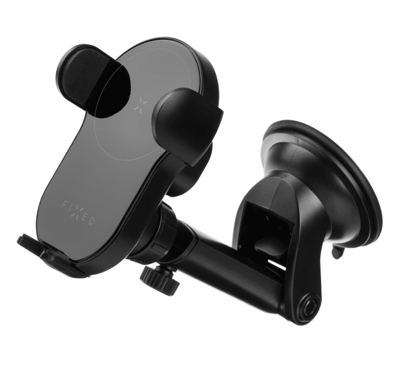 Fixed Automatic car phone holder, Matic XL, Holder, For phones with a width of 6-8 cm, Black