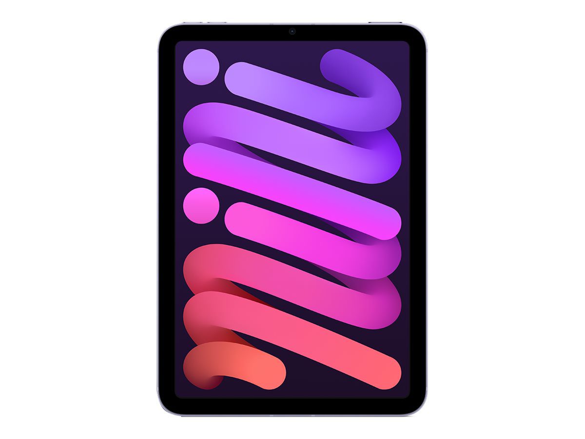 Apple, iPad Mini 6th Gen, 8.3 ", Purple, Liquid Retina IPS LCD, 1488 x 2266 pixels, A15 Bionic, 4 GB, 256 GB, 5G, Wi-Fi, Front camera, 12 MP, Rear camera, 12 MP, Bluetooth, 5.0, iPadOS, 15, Warranty 12 month(s)